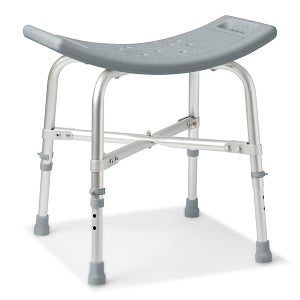 Medline Aluminum Bath Bench with Back - Shop All